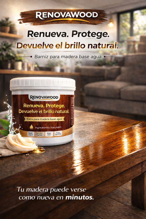 RenovaWood® – Renueva, Hidrata y Protege la Madera