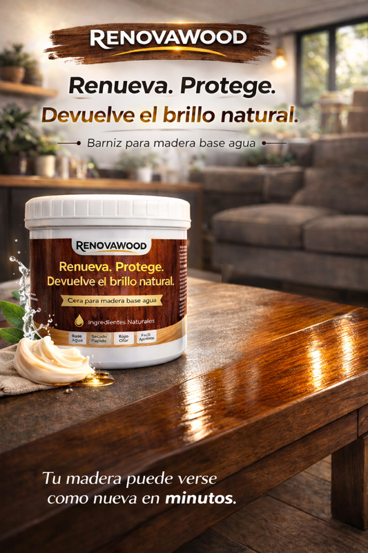 RenovaWood® – Renueva, Hidrata y Protege la Madera