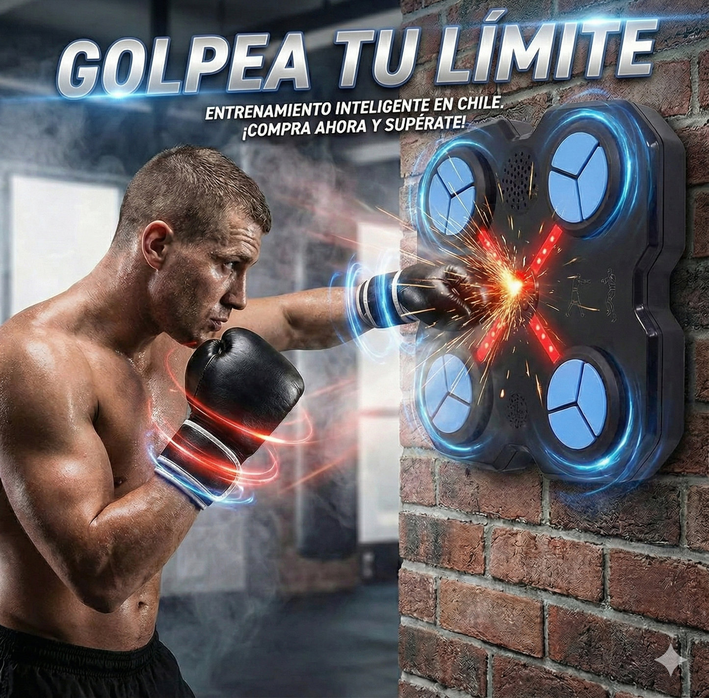 Beat Boxer Pro – Máquina de Boxeo Inteligente para Entrenamiento Completo